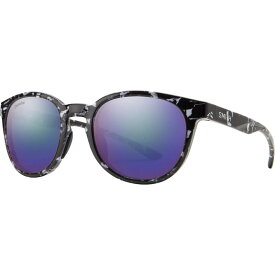 【送料無料】 スミス レディース サングラス・アイウェア アクセサリー Eastbank ChromaPop Polarized Sunglasses Black Marble/ChromaPop Polarized Violet Mirror