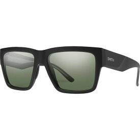 【送料無料】 スミス レディース サングラス・アイウェア アクセサリー Lineup ChromaPop Polarized Sunglasses Matte Black/ChromaPop Gray Green