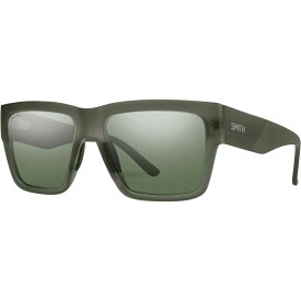 【送料無料】 スミス レディース サングラス・アイウェア アクセサリー Lineup ChromaPop Polarized Sunglasses Matte Moss Crystal/ChromaPop Polar Gray Green