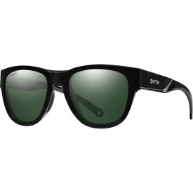 【送料無料】 スミス レディース サングラス・アイウェア アクセサリー Rockaway ChromaPop Polarized Sunglasses Black/ChromaPop Polarized Gray Green