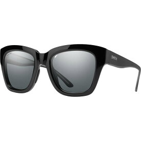 【送料無料】 スミス レディース サングラス・アイウェア アクセサリー Sway Polarized Sunglasses Black/Polar Gray