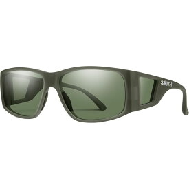 【送料無料】 スミス レディース サングラス・アイウェア アクセサリー Monroe Peak ChromaPop Sunglasses Matte Moss Crystal/ChromaPop Polarized Gray Green