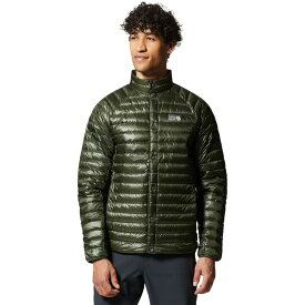 【送料無料】 マウンテンハードウェア メンズ ジャケット・ブルゾン アウター Ghost Whisperer Snap Jacket - Men's Surplus Green