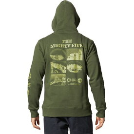 【送料無料】 マウンテンハードウェア メンズ パーカー・スウェット フーディー アウター MHW Mighty Five Pullover Hoodie - Men's Surplus Green