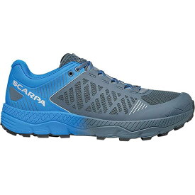 【送料無料】 スカルパ メンズ スニーカー ランニングシューズ シューズ Spin Ultra Running Shoe - Men's Iron Grey/Vivid Blue