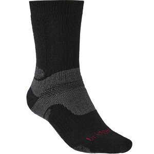 �u���b�W�f�[�� �����Y �A���_�[�E�F�A �C�� �u�[�c Bridgedale Hike Midweight Merino Endurance Boot Sock - Men's Black �u���b�N