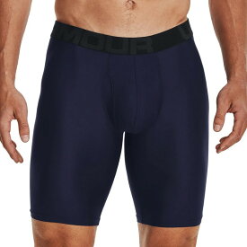 【送料無料】 アンダーアーマー メンズ ボクサーパンツ アンダーウェア Tech 9in Underwear - 2-Pack - Men's Midnight Navy/Mod Gray Light Heather