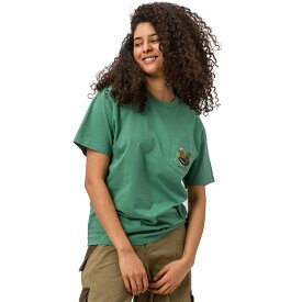 【送料無料】 パークスプロジェクト レディース Tシャツ トップス Escape To Nature Bear Float Pocket T-Shirt - Women's Sage