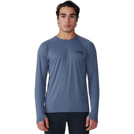 【送料無料】 マウンテンハードウェア メンズ シャツ トップス Crater Lake Long-Sleeve Crew Shirt - Men's Blue Slate