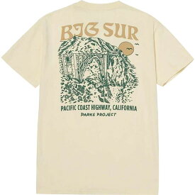 【送料無料】 パークスプロジェクト メンズ Tシャツ トップス Big Sur Bridges Puff Print Pocket T-Shirt - Men's Natural
