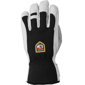 �w�X�g�� �����Y �A�N�Z�T���[ ��� ���U�[ Hestra Army Leather Patrol Glove - Men's Black �u���b�N