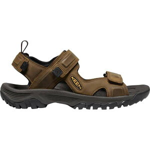 L[ Y V[Y T_ KEEN Targhee III Open Toe Sandal - Men's Bison/Mulch