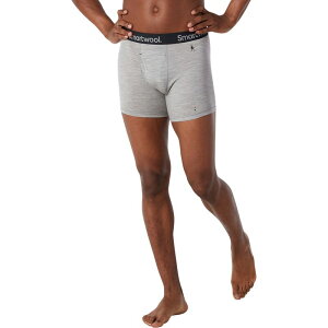 �X�}�[�g�E�[�� �����Y �A���_�[�E�F�A �{�N�T�[�p���c Smartwool Merino Boxer Brief - Men's Light Gray Heather �O���[