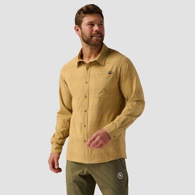 【送料無料】 バックカントリー メンズ Tシャツ トップス Button-Up Long-Sleeve MTB Jersey - Men's Starfish Plaid