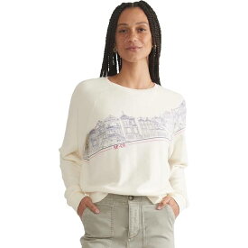 【送料無料】 マリーン レイヤー レディース パーカー・スウェット アウター Vintage Terry Graphic Sweatshirt - Women's Natural