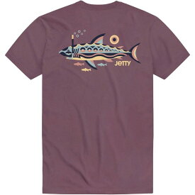 【送料無料】 ジェッティ メンズ Tシャツ トップス Geogill Pocket T-Shirt - Men's Maroon