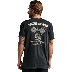 【送料無料】 ローアク メンズ Tシャツ トップス Bandito Motorio T-Shirt - Men's Black