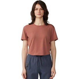 【送料無料】 マウンテンハードウェア レディース Tシャツ トップス Trek N Go Short-Sleeve Top - Women's Dark Quartz