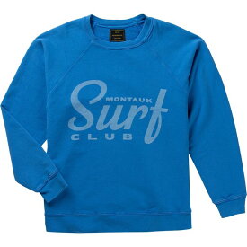 【送料無料】 オリジナル レトロ ブランド レディース パーカー・スウェット アウター Montauk Surf Club Crewneck Sweatshirt - Women's Vintage Royal