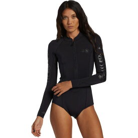 【送料無料】 ビラボン レディース 上下セット 水着 Coral Gardeners Spring Wetsuit - Women's Black Coral