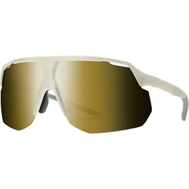 【送料無料】 スミス レディース サングラス・アイウェア アクセサリー Motive ChromaPop Sunglasses Matte Bone/ChromaPop Black Gold Mirror