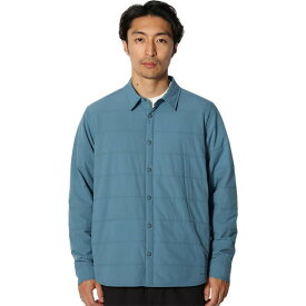 【送料無料】 スノーピーク メンズ ジャケット・ブルゾン アウター Flexible Insulated Shirt Light Blue