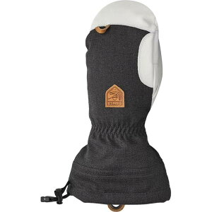 �w�X�g�� �����Y �A�N�Z�T���[ ��� ���U�[ Hestra Army Leather Patrol Gauntlet Mitten - Men's Charocoal �A�[�~�[