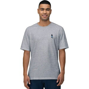 �m���[�i �����Y �g�b�v�X T�V���c �R�b�g�� Norrona /29 Cotton Activity Embroidery T-Shirt - Men's Grey Melange �O���[