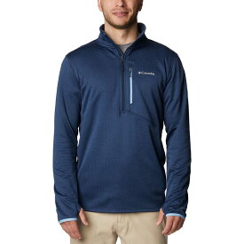 【送料無料】 コロンビア メンズ ジャケット・ブルゾン アウター Park View 1/2-Zip Fleece - Men's Collegiate Navy Heather2