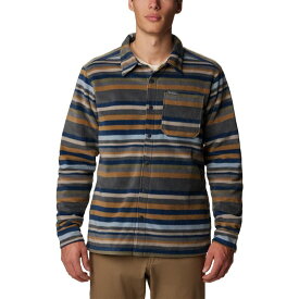 【送料無料】 コロンビア メンズ シャツ トップス Steens Mountain Printed Shirt Jacket - Men's Shark Surfcrest Stripe Print