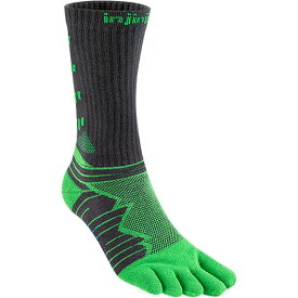 【送料無料】 インジンジ メンズ 靴下 アンダーウェア Ultra Run Crew CoolMax Sock - Men's Emerald