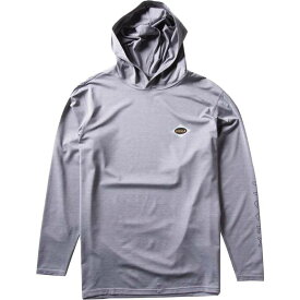 【送料無料】 ヴィスラ メンズ Tシャツ トップス Twisted Eco Hooded Long-Sleeve Shirt - Men's Grey Heather