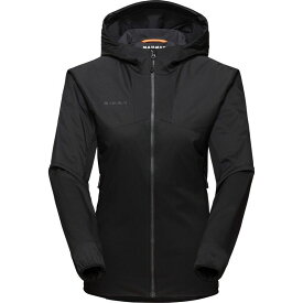 【送料無料】 マムート レディース ジャケット・ブルゾン アウター Rime Light IN Flex Hooded Jacket - Women's Black
