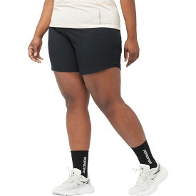 【送料無料】 サロモン レディース カジュアルパンツ ボトムス Cross 5in Short - Women's Deep Black