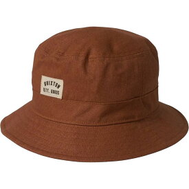 【送料無料】 ブリクストン レディース 帽子 アクセサリー Woodburn Packable Bucket Hat Terracotta Sol Wash