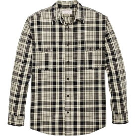 【送料無料】 フィルソン メンズ シャツ トップス Lightweight Alaskan Guide Shirt - Men's Cream/Black/Gray Plaid