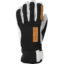 【送料無料】 ヘストラ レディース 手袋 アクセサリー Ergo Grip Active Wool Terry Glove Black/Off White