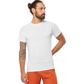 【送料無料】 サロモン メンズ シャツ トップス Cross Run Short-Sleeve T-Shirt - Men's White