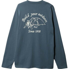 【送料無料】 スノーピーク メンズ Tシャツ トップス Camping Club Long-Sleeve T-Shirt - Men's Blue