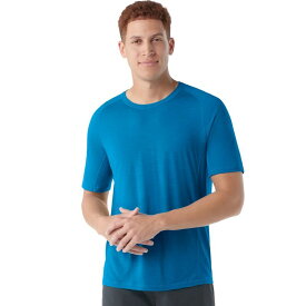 【送料無料】 スマートウール メンズ シャツ トップス Merino Short-Sleeve T-Shirt - Men's Laguna Blue