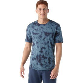 【送料無料】 スマートウール メンズ シャツ トップス Merino Short-Sleeve T-Shirt - Men's Pewter Blue Wash
