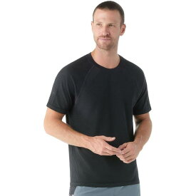 【送料無料】 スマートウール メンズ Tシャツ トップス Intraknit Active Seamless Short-Sleeve Top - Men's Black/Charcoal