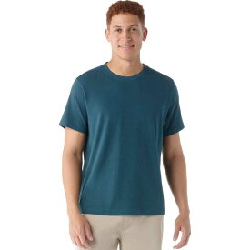 【送料無料】 スマートウール メンズ Tシャツ トップス Perfect Crew Short-Sleeve T-Shirt - Men's Twilight Blue