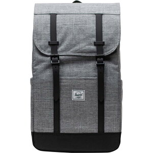 �n�[�V�����T�v���C �����Y �o�b�O �o�b�N�p�b�N�E�����b�N�T�b�N Herschel Supply Retreat 23L Backpack Raven Crosshatch