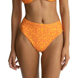【送料無料】 リズム レディース ボトムスのみ 水着 Allegra Hi Waist Bikini Bottom - Women's Orange