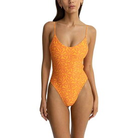 【送料無料】 リズム レディース 上下セット 水着 Allegra Tie Back Minimal One Piece Swimsuit - Women's Orange