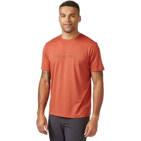 【送料無料】 ラブ メンズ シャツ トップス Mantle Tessalate T-Shirt - Men's Red Clay