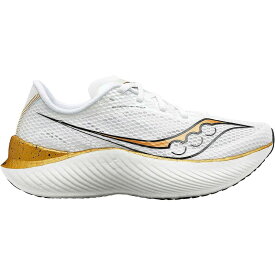 【送料無料】 サッカニー メンズ スニーカー ランニングシューズ シューズ Endorphin Pro 3 Running Shoe - Men's White/Gold