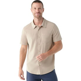 【送料無料】 スマートウール メンズ シャツ トップス Everyday Short-Sleeve Button-Down Shirt - Men's Dune