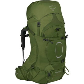 【送料無料】 オスプレーパック メンズ バックパック・リュックサック バッグ Aether 65L Extended Fit Pack Garlic Mustard Green